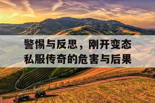 警惕与反思，刚开变态私服传奇的危害与后果