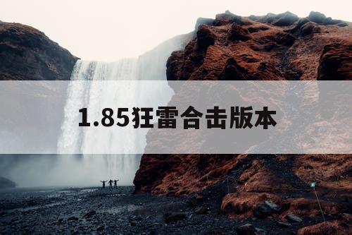 1.85狂雷合击版本