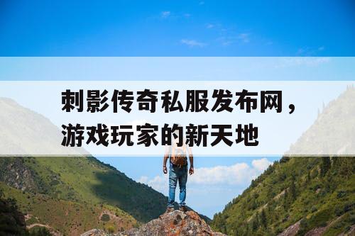 刺影传奇私服发布网，游戏玩家的新天地