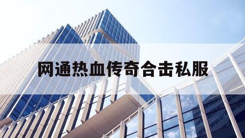 网通热血传奇合击私服