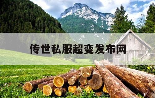 传世私服超变发布网