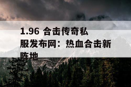 1.96 合击传奇私服发布网：热血合击新阵地