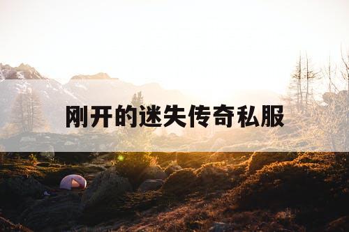 刚开的迷失传奇私服