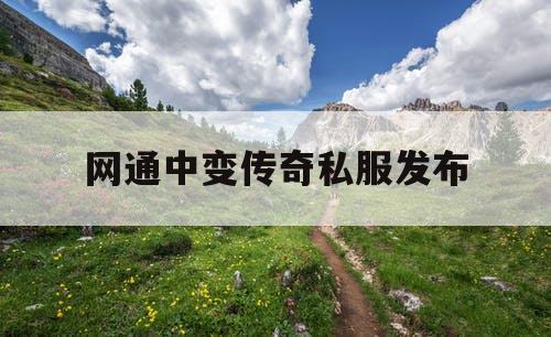 网通中变传奇私服发布