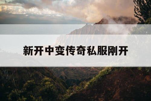 新开中变传奇私服刚开