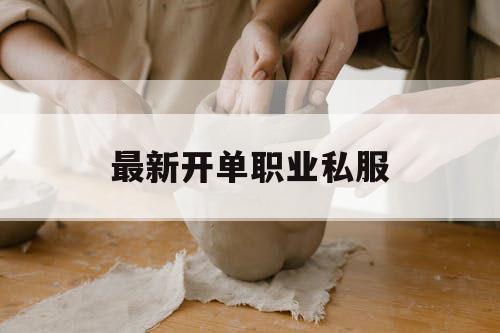 最新开单职业私服