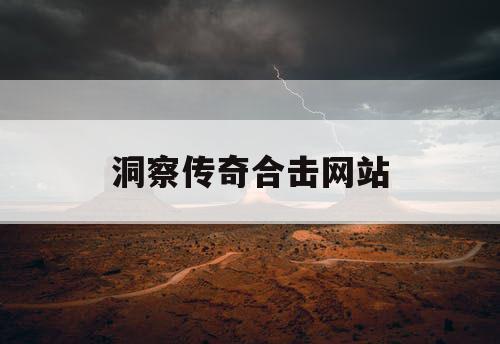 洞察传奇合击网站