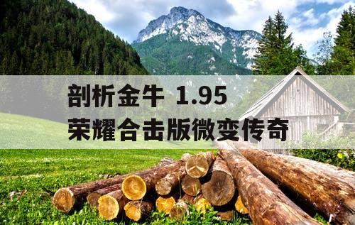 剖析金牛 1.95 荣耀合击版微变传奇