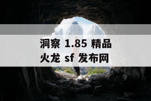 洞察 1.85 精品火龙 sf 发布网 洞察 1.85 精品火龙 sf 发布网