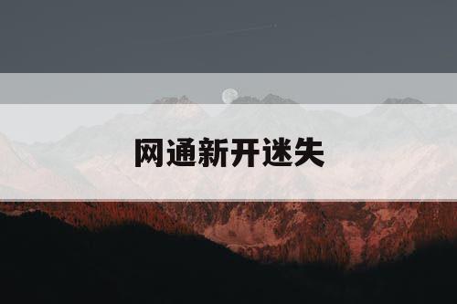 网通新开迷失