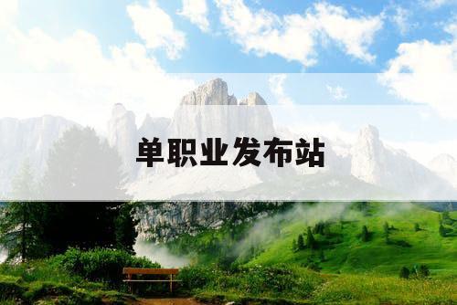 单职业发布站