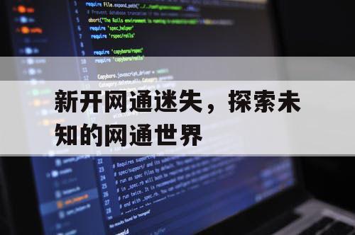 新开网通迷失，探索未知的网通世界